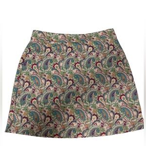 Peter Millar Women’s Active Wear Paisley Print Golf Skort Size S